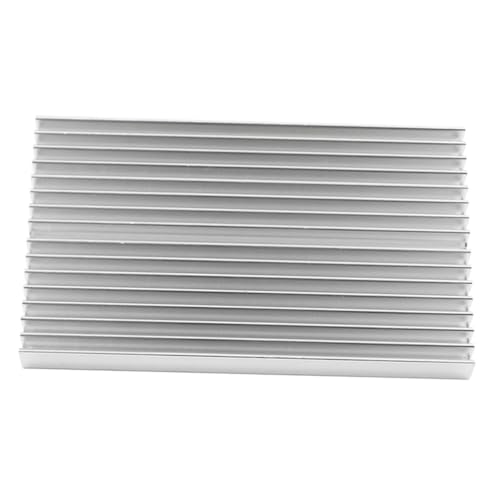 HOLIDYOYO Aluminiumlegierung Kühlkörper für Pcb Ic Chip Langlebiger Heat Sink Große Oberfläche für Effiziente Wärmeableitung Geeignet für LED Transistoren von HOLIDYOYO