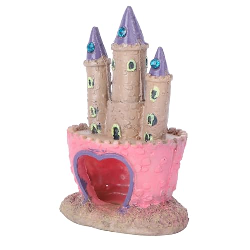 HOLIDYOYO Aquarium Deko Schloss Modell aus Sicherem Material Langlebige Fischversteck Dekoration für Süß und Einfach zu Reinigen Stilvolle für Fischbecken HOLIDYOYO Aquarium Deko Schloss Modell aus Sicherem Material Langlebige Fischversteck Dekoration für Süß und Einfach zu Reinigen Stilvolle für Fischbecken von HOLIDYOYO