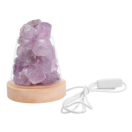 HOLIDYOYO Duftlampe Kristallsteinlicht Wohnlampe Praktische Aromalampe Ohne Ätherisches Öl Als Nachtlicht Für Aromatherapie von HOLIDYOYO