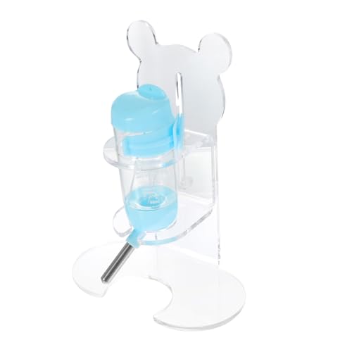 HOLIDYOYO Auslaufsicherer Trinkflaschenhalter für Kleintiere mit Acrylständer Teiliges für Hamster Kaninchen Welpen und Kleine Haustiere Transparenter Wasserspender mit Großer Kapazität HOLIDYOYO Auslaufsicherer Trinkflaschenhalter für Kleintiere mit Acrylständer Teiliges für Hamster Kaninchen Welpen und Kleine Haustiere Transparenter Wasserspender mit Großer Kapazität von HOLIDYOYO