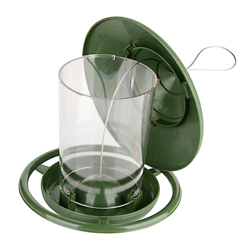 HOLIDYOYO Automatischer Outdoor Vogelfutterspender mit Haken Wetterfeste Hängestation für Wildvögel im Garten Terrasse Teiliges Einfach Anzubringen und Wettergeschützt HOLIDYOYO Automatischer Outdoor Vogelfutterspender mit Haken Wetterfeste Hängestation für Wildvögel im Garten Terrasse Teiliges Einfach Anzubringen und Wettergeschützt von HOLIDYOYO