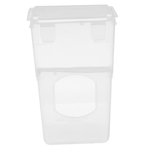 HOLIDYOYO Automatischer Vogelfutterspender für Käfige mit Anti streu Funktion Vielseitiger Körnerhalter für Wachteln und Tauben Einfache Installation Langlebig und Praktisch für Vogelkäfige HOLIDYOYO Automatischer Vogelfutterspender für Käfige mit Anti streu Funktion Vielseitiger Körnerhalter für Wachteln und Tauben Einfache Installation Langlebig und Praktisch für Vogelkäfige von HOLIDYOYO