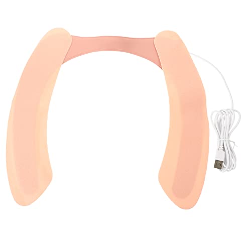 HOLIDYOYO Beheizter Toilettensitzhalter Toilettenfüllventil Rund Absenkautomatik Toilettensitzheizung Toilettensitze Kissen Toilettensitzerhöhung Mit Deckel Ständer Teppich von HOLIDYOYO