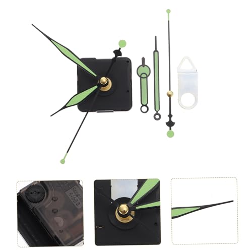 HOLIDYOYO DIY Geräuschloses Quarzuhrwerk mit Nachleuchtzeigern und Langlebigem Mechanismus Ersatz für Wanduhr Reparatur und Bastelprojekte Leise Uhrwerke für Individuelle Uhrengestaltung HOLIDYOYO DIY Geräuschloses Quarzuhrwerk mit Nachleuchtzeigern und Langlebigem Mechanismus Ersatz für Wanduhr Reparatur und Bastelprojekte Leise Uhrwerke für Individuelle Uhrengestaltung von HOLIDYOYO