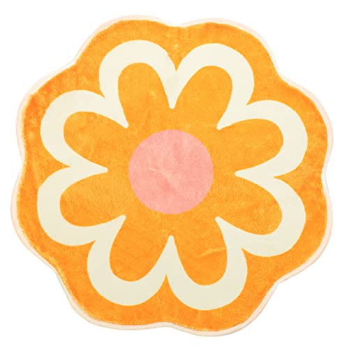 HOLIDYOYO Dekorativer Rutschfester Badezimmerteppich Blumenform aus Wasserabsorbierend für Schlafzimmer und Wohnzimmer und Sicher für Ganze Familie HOLIDYOYO Dekorativer Rutschfester Badezimmerteppich Blumenform aus Wasserabsorbierend für Schlafzimmer und Wohnzimmer und Sicher für Ganze Familie von HOLIDYOYO