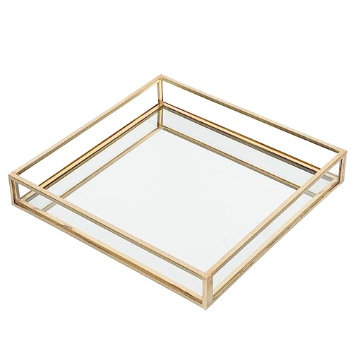 HOLIDYOYO Dekoratives Tablett Aus Und Messing Parfümtablett Für Kommode Spiegeltablett Badezimmertablett Goldener Parfümhalter Kosmetiktablett Für Schlafzimmer Schmucktablett Für Theke HOLIDYOYO Dekoratives Tablett Aus Und Messing Parfümtablett Für Kommode Spiegeltablett Badezimmertablett Goldener Parfümhalter Kosmetiktablett Für Schlafzimmer Schmucktablett Für Theke von HOLIDYOYO