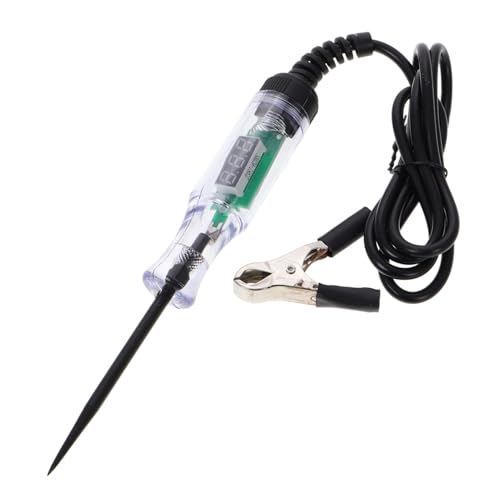 HOLIDYOYO Digital Spannungsprüfer Stift mit Metallsonde Tragbarer Auto Stromprüfer für Zerstörungsfreie Leitungsdiagnose Vielseitig für Kfz und Elektro Reparaturen Leicht und Kompakt HOLIDYOYO Digital Spannungsprüfer Stift mit Metallsonde Tragbarer Auto Stromprüfer für Zerstörungsfreie Leitungsdiagnose Vielseitig für Kfz und Elektro Reparaturen Leicht und Kompakt von HOLIDYOYO