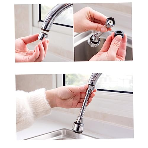 HOLIDYOYO Drehbarer Abs Wasserhahn Aerator Spritzdüse Wassersparender Wasserfilter für Küchenarmaturen Flexibler Sprühkopf für Sauberes Wasser und Einfache Handhabung HOLIDYOYO Drehbarer Abs Wasserhahn Aerator Spritzdüse Wassersparender Wasserfilter für Küchenarmaturen Flexibler Sprühkopf für Sauberes Wasser und Einfache Handhabung von HOLIDYOYO