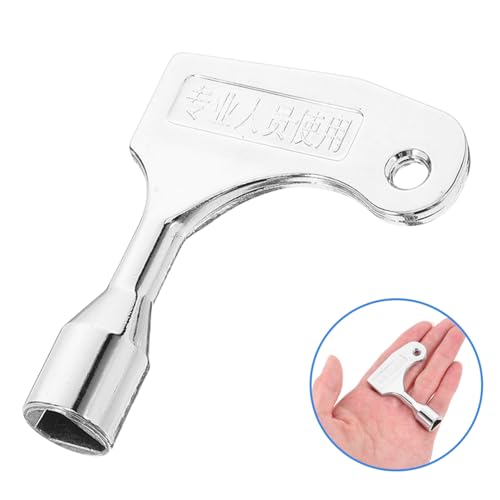 HOLIDYOYO Dreieckschlüssel Aufzug Edelstahl Universalschlüssel für Notfall Türöffnung Wartung Reparatur Techniker Kompakt Langlebig Robust HOLIDYOYO Dreieckschlüssel Aufzug Edelstahl Universalschlüssel für Notfall Türöffnung Wartung Reparatur Techniker Kompakt Langlebig Robust von HOLIDYOYO