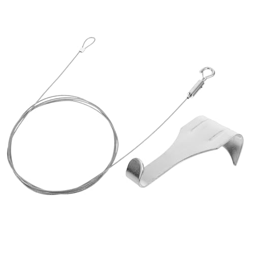 HOLIDYOYO Edelstahl Bilderdraht Teilig Rostfrei Stabil und Formbeständig für Bilderrahmen Lampen und Dekoration Geeignet für Zuhause Galerie und Hotel Mit Robustem Aufhängedraht HOLIDYOYO Edelstahl Bilderdraht Teilig Rostfrei Stabil und Formbeständig für Bilderrahmen Lampen und Dekoration Geeignet für Zuhause Galerie und Hotel Mit Robustem Aufhängedraht von HOLIDYOYO