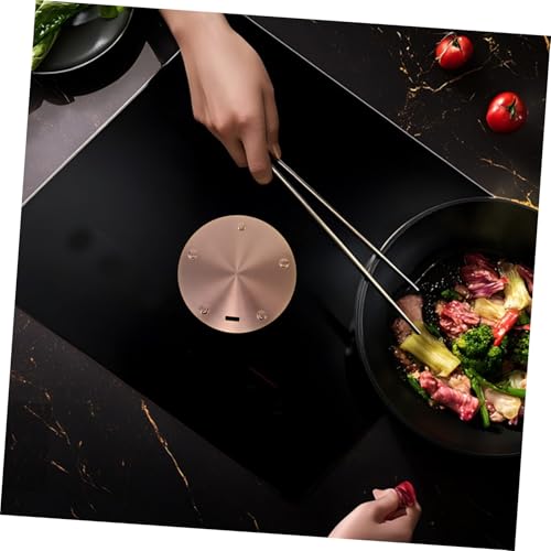 HOLIDYOYO Edelstahl Induktionsadapterplatte Heat Diffuser für Gasherd Wärmeverteiler Kochfeldplatte Ø Vielseitig für Espresso Butterwärmer Teekannen Gleichmäßige Hitzeverteilung Leicht zu von HOLIDYOYO