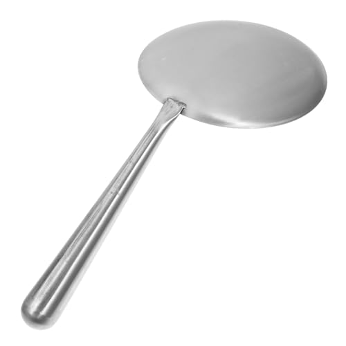 HOLIDYOYO Edelstahl Tofu Brain Löffel Ergonomisch Rutschfest Vielseitig Küchenutensil für Reis Suppe Jelly Komfortabler Griff Langlebig Modernes Design für Haushalt und Wokgerichte von HOLIDYOYO