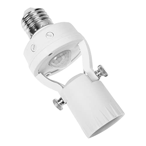 HOLIDYOYO Einstellbare Infrarot Sensor Lampenfassung Praktischer Sensor Lampenhalter für und Außenbereiche für Badezimmer und Treppen Einfach zu Bedienen und Zuverlässig HOLIDYOYO Einstellbare Infrarot Sensor Lampenfassung Praktischer Sensor Lampenhalter für und Außenbereiche für Badezimmer und Treppen Einfach zu Bedienen und Zuverlässig von HOLIDYOYO