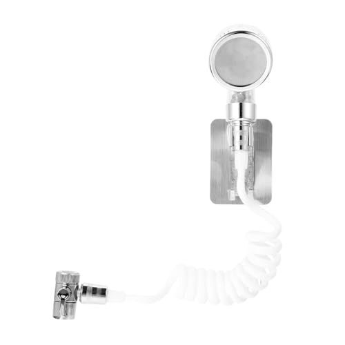 HOLIDYOYO Einstellbarer Duschkopf mit Verlängerungsschlauch Handheld Dusche Sprinkler für Küche und Bad Langlebiges Material Einfache Montage Wasser und Energieeinsparend für Angenehme HOLIDYOYO Einstellbarer Duschkopf mit Verlängerungsschlauch Handheld Dusche Sprinkler für Küche und Bad Langlebiges Material Einfache Montage Wasser und Energieeinsparend für Angenehme von HOLIDYOYO