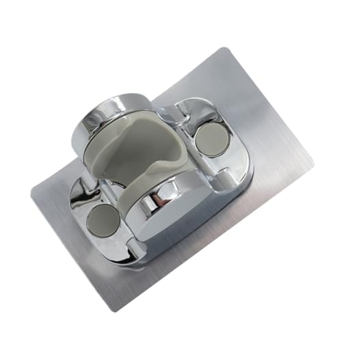 HOLIDYOYO Einstellbarer Duschkopfhalter aus Langlebigem Abs Kunststoff Facher Winkelverstellung Selbstklebende Bohrfreie Brausehalterung für Badezimmer Geeignet für Glatte Oberflächen HOLIDYOYO Einstellbarer Duschkopfhalter aus Langlebigem Abs Kunststoff Facher Winkelverstellung Selbstklebende Bohrfreie Brausehalterung für Badezimmer Geeignet für Glatte Oberflächen von HOLIDYOYO