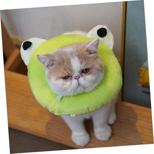 HOLIDYOYO Einstellbarer Katzen Halskrause mit Niedlichem Cartoon Design Atmungsaktiv und Leicht Schützend für Schnelle Heilung nach Operation oder Verletzung Komfortabel für Katzen während HOLIDYOYO Einstellbarer Katzen Halskrause mit Niedlichem Cartoon Design Atmungsaktiv und Leicht Schützend für Schnelle Heilung nach Operation oder Verletzung Komfortabel für Katzen während von HOLIDYOYO