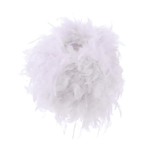 HOLIDYOYO Eleganter Langlebiger Lampenschirm aus Hochwertigem Material Multifunktional für Tisch Decken Stehlampen Weißer Feder lampenschirm Ø Dekorativ für Wohnzimmer Schlafzimmer HOLIDYOYO Eleganter Langlebiger Lampenschirm aus Hochwertigem Material Multifunktional für Tisch Decken Stehlampen Weißer Feder lampenschirm Ø Dekorativ für Wohnzimmer Schlafzimmer von HOLIDYOYO