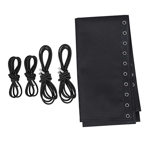 HOLIDYOYO Ersatzset für Liegestuhl Stoffbezug und Elastische Bungee Kordel Strapazierfähiges Reparatur für Klapp und Gartenstühle Einfache Selbstmontage Stabile und Langlebige von HOLIDYOYO
