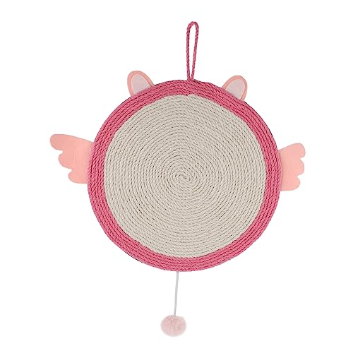 HOLIDYOYO Förmige Katzenkratzmatte mit Rutschfester Unterlage Langlebigem Multifunktional als Katzenspielzeug und Schlafmatte für Spielende und Entspannende Katzen von HOLIDYOYO