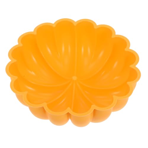 HOLIDYOYO Form Kuchenform Formen Halloween Kuchenformer Backen Für Kürbis Tief Thanksgiving Backgeschirr Mit Geformtem Kuchenmodell DIY Kuchenmodell Wohnaccessoire Kieselgel Orange von HOLIDYOYO