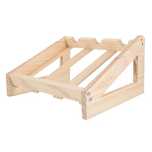 HOLIDYOYO Freistehender Weinständer aus Holz für Flaschen Tisch Weinregal für Kleine Wohnungen Design Leicht und Tragbar zur Aufbewahrung von Weinflaschen im Wohnzimmer Deko HOLIDYOYO Freistehender Weinständer aus Holz für Flaschen Tisch Weinregal für Kleine Wohnungen Design Leicht und Tragbar zur Aufbewahrung von Weinflaschen im Wohnzimmer Deko von HOLIDYOYO