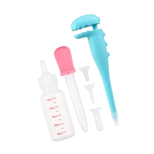 HOLIDYOYO Fütterungsgerät Für Haustiere Welpenflasche Hunde Stillflasche Haustier-silikonflasche Haustierwasserflasche Kätzchen-Flaschen Babyfutterflasche Katzensaugflasche Plastik von HOLIDYOYO