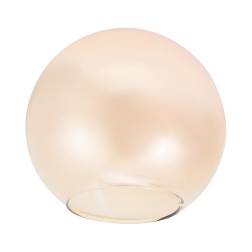 HOLIDYOYO Glaskugel Lampenschirm Ersatz Øcm Teefarbener Lampenschirm für Deckenleuchte Tischlampe Stehlampe mit Elegantem Design für Wohnzimmer Schlafzimmer Badezimmer HOLIDYOYO Glaskugel Lampenschirm Ersatz Øcm Teefarbener Lampenschirm für Deckenleuchte Tischlampe Stehlampe mit Elegantem Design für Wohnzimmer Schlafzimmer Badezimmer von HOLIDYOYO