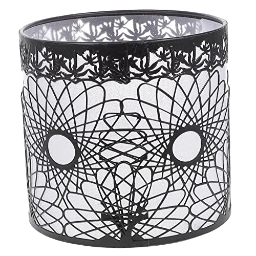HOLIDYOYO Hängelampe Eisenlampenschirm Retro Geometrisches Design Dekorative Leuchte für Schlafzimmer Wohnzimmer Stabile Eisenkonstruktion Angenehme Lichtwirkung von HOLIDYOYO