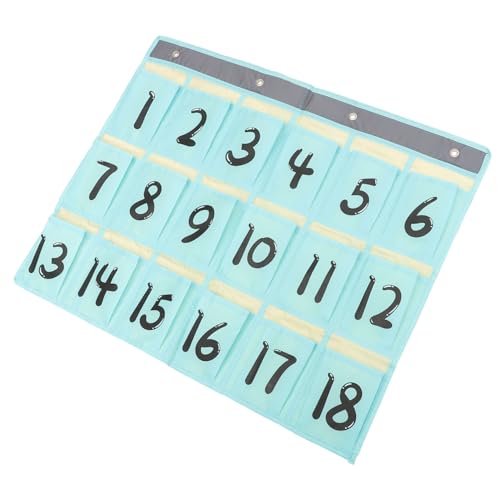 HOLIDYOYO Hängende Aufbewahrungstasche für Handys Multifunktionale Wandtasche mit Fächern aus Oxford für Klassenzimmer Türorganizer Leicht und Einfach zu Reinigen HOLIDYOYO Hängende Aufbewahrungstasche für Handys Multifunktionale Wandtasche mit Fächern aus Oxford für Klassenzimmer Türorganizer Leicht und Einfach zu Reinigen von HOLIDYOYO