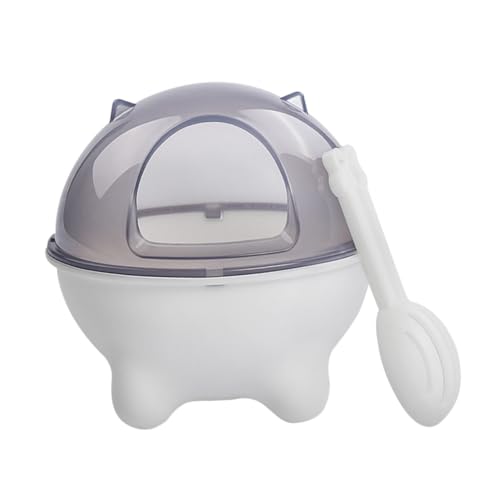 HOLIDYOYO Hamster Badewanne aus Robustem Kunststoff Kleines Leichtes Sandbad für Haustiere Praktisches Waschbecken für Hamster und Welpen Langlebig Einfach zu Reinigen für Zuhause und Käfig von HOLIDYOYO