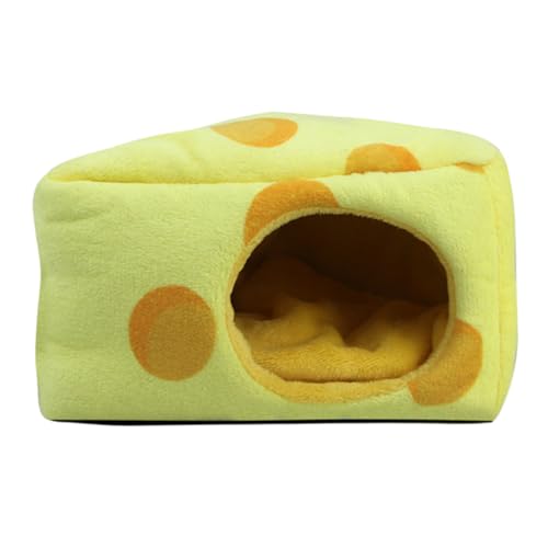 HOLIDYOYO Hamster Plüschbett Winddichtes Kleines Kuschelnest in Kuchenform Warmes Haustierbett für Meerschweinchen Gemütliches Versteck und Schlafplatz im Käfig Waschbar und Bequem HOLIDYOYO Hamster Plüschbett Winddichtes Kleines Kuschelnest in Kuchenform Warmes Haustierbett für Meerschweinchen Gemütliches Versteck und Schlafplatz im Käfig Waschbar und Bequem von HOLIDYOYO