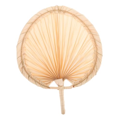 HOLIDYOYO Handgewebter Vintage Fächer aus Palmblatt Traditioneller Sommerfächer für Tanz Dekoration und Kühlung für Partys Hochzeiten und Fotoshootings HOLIDYOYO Handgewebter Vintage Fächer aus Palmblatt Traditioneller Sommerfächer für Tanz Dekoration und Kühlung für Partys Hochzeiten und Fotoshootings von HOLIDYOYO