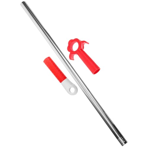HOLIDYOYO Jalousie Rollostange Mit Haken Schnurlose Fensterstange Verstellbare Jalousiestange 0,6m Für Erkerfenster Und Schwere Vorhänge Robust Und Langlebig von HOLIDYOYO