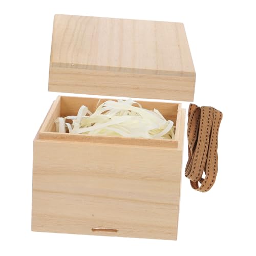 HOLIDYOYO Holzschatulle Quadratisch Mit Deckel Unbehandeltes Paulownia-Holz Aufbewahrungsbox Für Schmuck Uhren Schlüssel DIY-bastel-projekte Kleine Holzkiste Für Zuhause Und Büro HOLIDYOYO Holzschatulle Quadratisch Mit Deckel Unbehandeltes Paulownia-Holz Aufbewahrungsbox Für Schmuck Uhren Schlüssel DIY-bastel-projekte Kleine Holzkiste Für Zuhause Und Büro von HOLIDYOYO