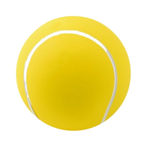 HOLIDYOYO Hundekauspielzeug Tennisform aus Langlebigem Latex mit Quietschfunktion Großer Robust Gepolsterter Ball für Interaktives und Zahnpflege für Hunde und Welpen HOLIDYOYO Hundekauspielzeug Tennisform aus Langlebigem Latex mit Quietschfunktion Großer Robust Gepolsterter Ball für Interaktives und Zahnpflege für Hunde und Welpen von HOLIDYOYO