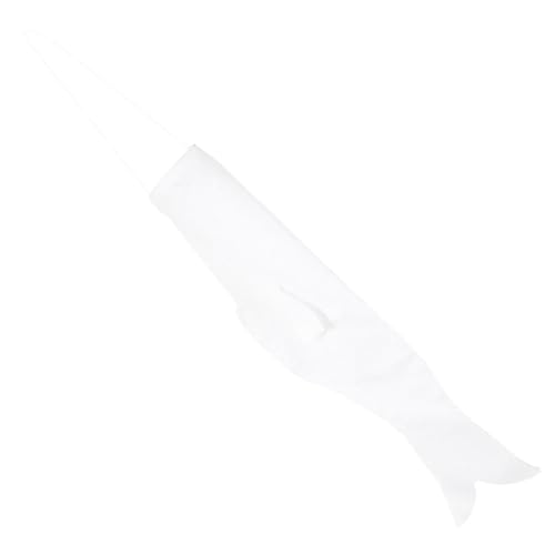 HOLIDYOYO Japanische Karpfen Windsock Blanko streamer aus Segeltuch DIY Malvorlage Kreatives Basteln Feinmotorik Geschenkidee für Kindertag und Garten Dekoration von HOLIDYOYO