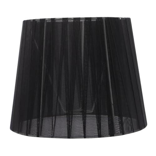 HOLIDYOYO Japanischer Lampenschirm Fassung Kleiner Lampenschirm aus Transparentem Chiffon Stabiler Haushaltslampenschirm für Schreibtisch Nachttisch und Stehlampen Geeignet für Wohnzimmer von HOLIDYOYO