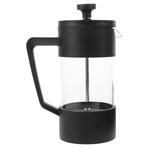HOLIDYOYO Kaffeepresse aus Borosilikatglas für Kaffeezubereitung Tragbare Kaffeekanne für Küche Reisen und Camping mit Fortschrittlichem Filtersystem zur Geschmacksoptimierung HOLIDYOYO Kaffeepresse aus Borosilikatglas für Kaffeezubereitung Tragbare Kaffeekanne für Küche Reisen und Camping mit Fortschrittlichem Filtersystem zur Geschmacksoptimierung von HOLIDYOYO