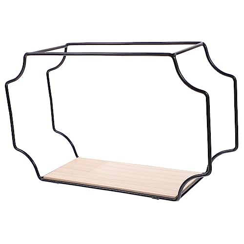 HOLIDYOYO Kein Stanzgestell schwebende Wandregale wandmontierte Regale Wandregale Wohnzimmer Draht modern bücherregal wandhängende Regale Veranstalter Schmiedeeisen Schwarz HOLIDYOYO Kein Stanzgestell schwebende Wandregale wandmontierte Regale Wandregale Wohnzimmer Draht modern bücherregal wandhängende Regale Veranstalter Schmiedeeisen Schwarz von HOLIDYOYO