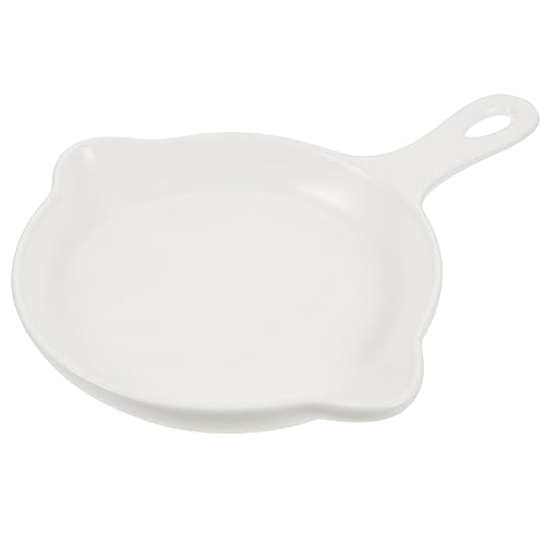 HOLIDYOYO Keramik Backgeschirr Gewürz Rührpfanne Salat Aufbewahrungsplatte Backbrett Dekorativer Salathalter Keramik Backblech Japanische Backform Backschüssel Salat von HOLIDYOYO
