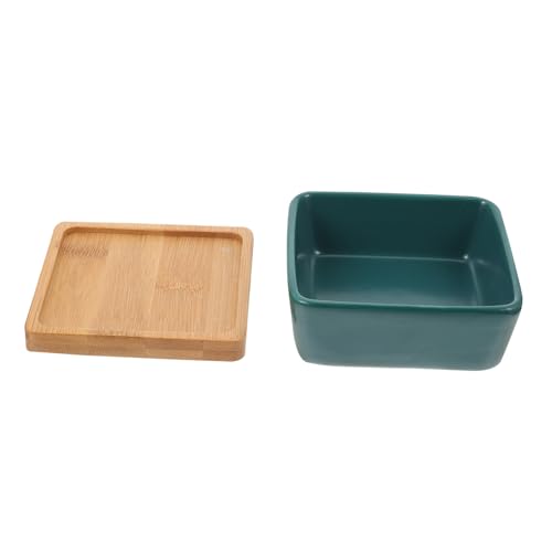 HOLIDYOYO Keramik Futternapf Katze mit Rutschfestem Holztablett für Kätzchen und Kleine Hunde Spülmaschinenfest Langlebig Anti rutsch Vielseitig als Trinknapf Geeignet HOLIDYOYO Keramik Futternapf Katze mit Rutschfestem Holztablett für Kätzchen und Kleine Hunde Spülmaschinenfest Langlebig Anti rutsch Vielseitig als Trinknapf Geeignet von HOLIDYOYO