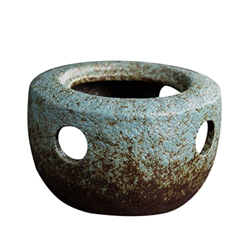HOLIDYOYO Keramischer Teekannenwärmer mit Retro Design Japanischer Teekannen Heizsockel für Zuhause für Teeliebhaber Stilvolle Dekoration HOLIDYOYO Keramischer Teekannenwärmer mit Retro Design Japanischer Teekannen Heizsockel für Zuhause für Teeliebhaber Stilvolle Dekoration von HOLIDYOYO