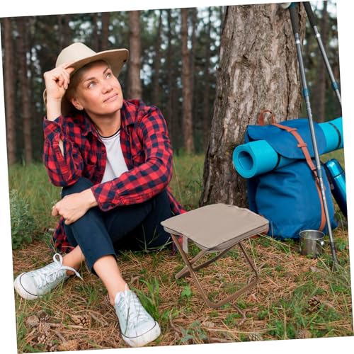 HOLIDYOYO Klappbarer Campinghocker Faltbar aus Strapazierfähigem Oxford Material Leichter Sitzhocker für Angeln Picknick Sportveranstaltungen und Grillen Tragbar für Wandern und Outdoor HOLIDYOYO Klappbarer Campinghocker Faltbar aus Strapazierfähigem Oxford Material Leichter Sitzhocker für Angeln Picknick Sportveranstaltungen und Grillen Tragbar für Wandern und Outdoor von HOLIDYOYO