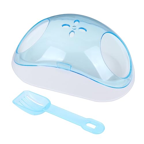 HOLIDYOYO Sandbadezimmer für Kleine Haustiere Hamster Chinchilla Kunststoff mit Schaufel Halbtransparentes Design Stressreduzierend Tragbar für Zuhause und Reisen HOLIDYOYO Sandbadezimmer für Kleine Haustiere Hamster Chinchilla Kunststoff mit Schaufel Halbtransparentes Design Stressreduzierend Tragbar für Zuhause und Reisen von HOLIDYOYO