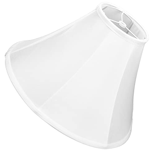 HOLIDYOYO Kleiner Faltbarer Lampenschirm aus Stoff für Tisch und Wandleuchte Vintage Stil Natürlicher Warmer Look Geeignet für Wohnzimmer Schlafzimmer Büro Praktische Lichtabdeckung von HOLIDYOYO