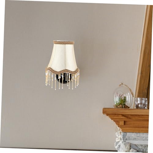 HOLIDYOYO Kleiner Kristallglas Lampenschirm Wellenförmiger Stoffschirm Abnehmbar Einfach zu Reinigen Für Wohnzimmer Schlafzimmer Dekorative Beleuchtung HOLIDYOYO Kleiner Kristallglas Lampenschirm Wellenförmiger Stoffschirm Abnehmbar Einfach zu Reinigen Für Wohnzimmer Schlafzimmer Dekorative Beleuchtung von HOLIDYOYO