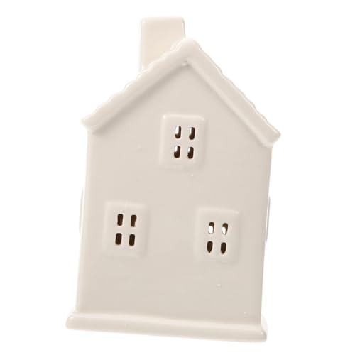 HOLIDYOYO -beleuchtete Keramik-weihnachtsstatue Dekoratives Mini- Home Office von HOLIDYOYO