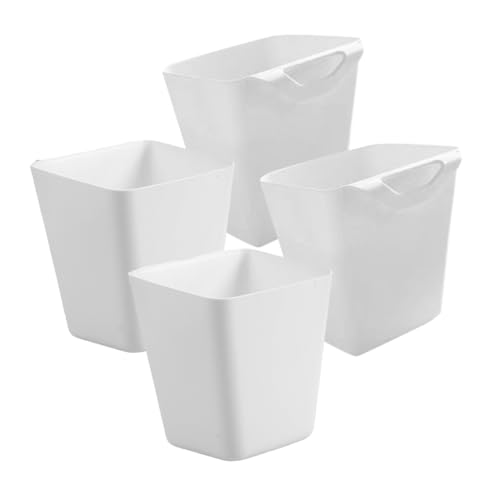HOLIDYOYO Kleinigkeiten Hängen Box 4 Pack Trolley Hängen Korb Kleine Eimer Home Organizer von HOLIDYOYO