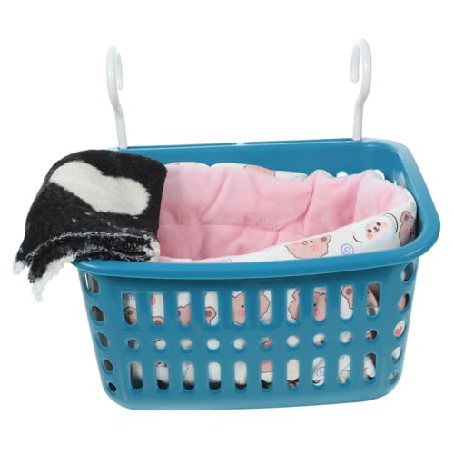 HOLIDYOYO Kleintier hängematte Warmes Winterbett für Hamster Meerschweinchen Zwerghamster Kuscheliges Baumwollbett zum Hängen Abnehmbar Waschbar für Käfig Katzennest Kleine Zufällige Farbe von HOLIDYOYO