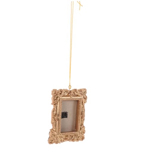 HOLIDYOYO Weihnachtsbaum Mini Bilderrahmen Deko Goldene Ornamente Für Fotoanzeige Kreative Wanddekoration Für Festliche Anlässe Kompakt Und Langlebig Aus Hochwertigem Harz HOLIDYOYO Weihnachtsbaum Mini Bilderrahmen Deko Goldene Ornamente Für Fotoanzeige Kreative Wanddekoration Für Festliche Anlässe Kompakt Und Langlebig Aus Hochwertigem Harz von HOLIDYOYO